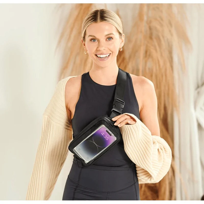 Dėklas Case-Mate Phone Belt Bag - Phone Belt Bag Juodas