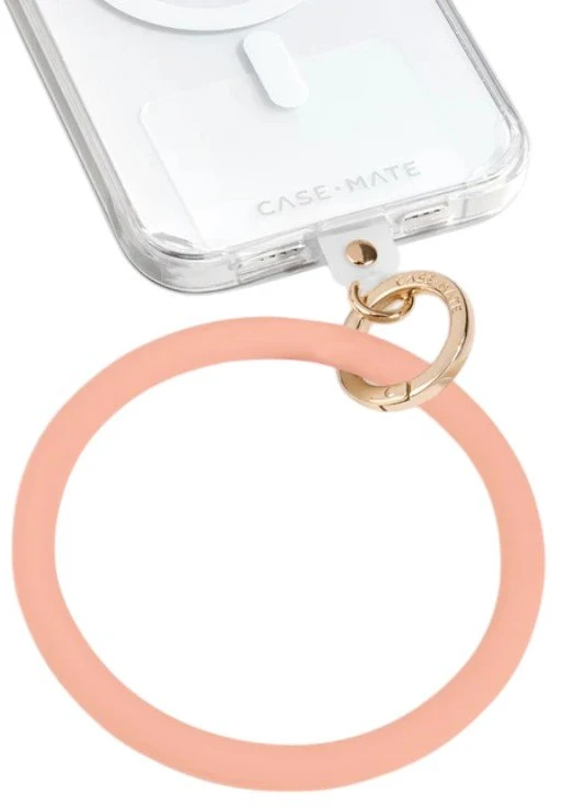 Dėklas Case-Mate Phone Bangle - Wrist virvelė telefonui Peach