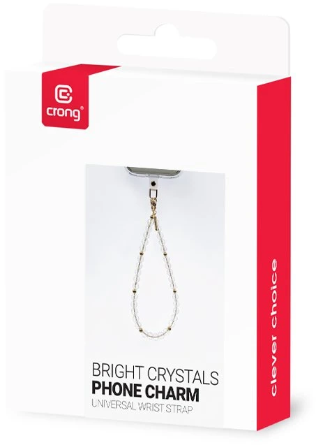 Dėklas Telefono pakabukas Crong Bright Crystals