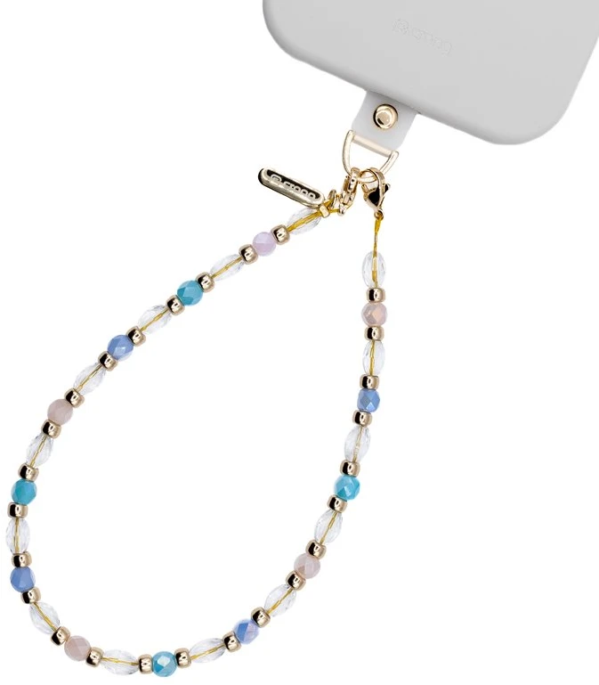 Dėklas Crong Phone Charm - virvelė telefonui Color Crystals