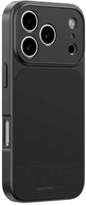 „AmazingThing Minimal Mag“ visiškai uždengiantis dėklas, skirtas „iPhone 17 Pro“ - Juodas