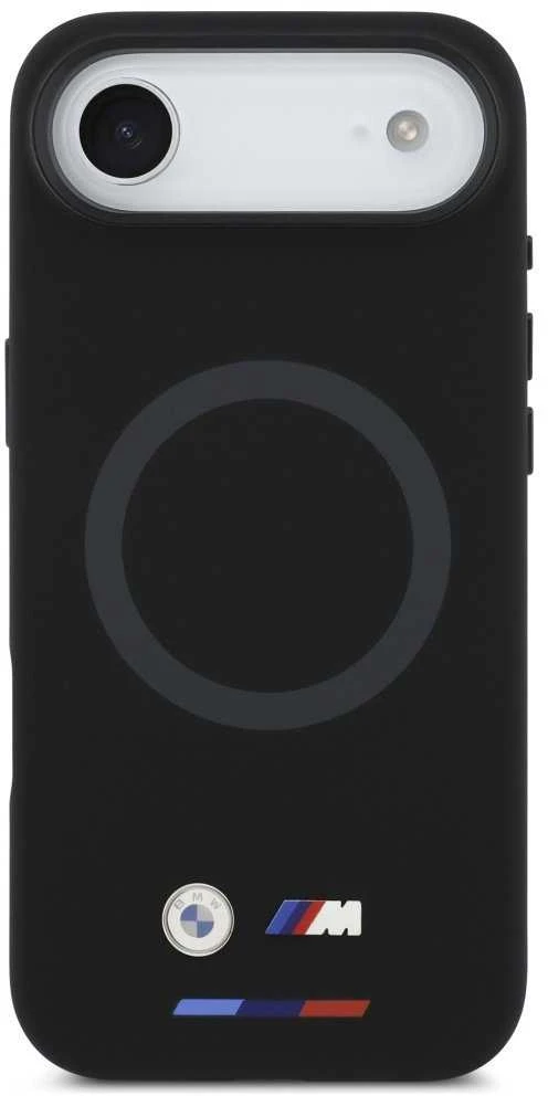 Dėklas BMW M Silicon Logo MagSafe Case for iPhone Air - Juodas