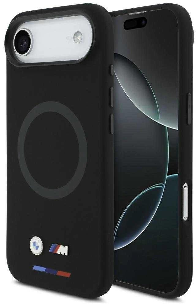 Dėklas BMW M Silicon Logo MagSafe Case for iPhone Air - Juodas