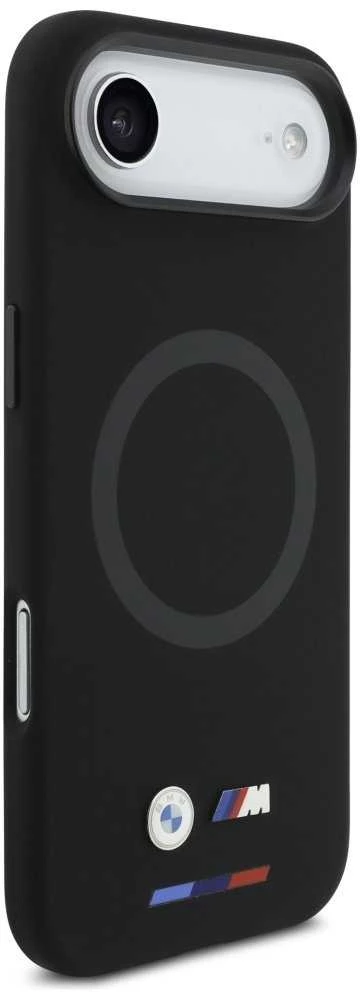 Dėklas BMW M Silicon Logo MagSafe Case for iPhone Air - Juodas
