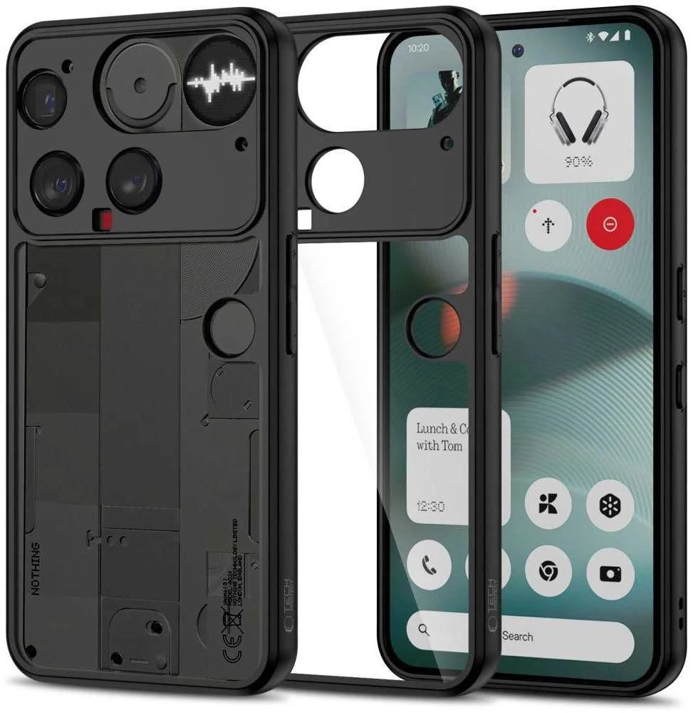 Dėklas Tech-Protect Magmat Nothing Phone 3 juodas