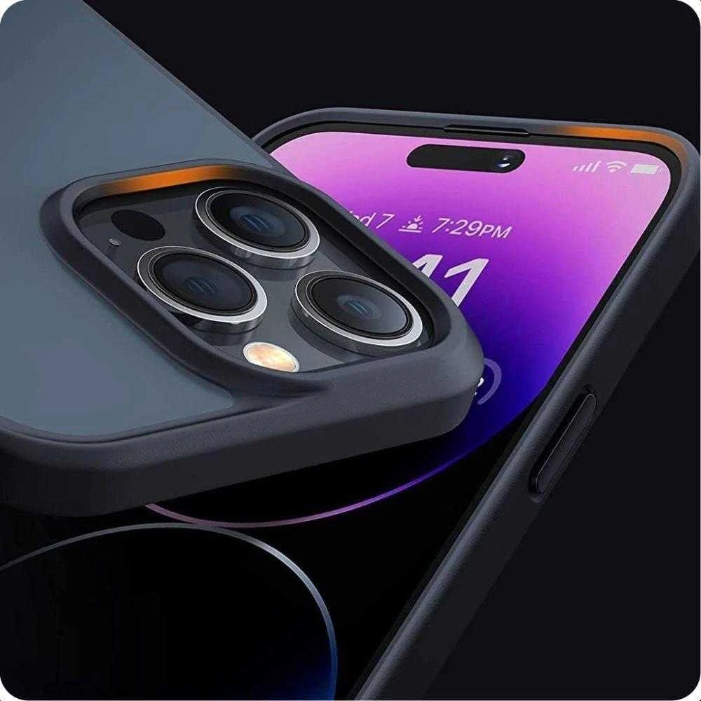 „Tech-Protect MagMat“ dėklas, skirtas „Google Pixel 10 / 10 Pro“ – matinis juodas