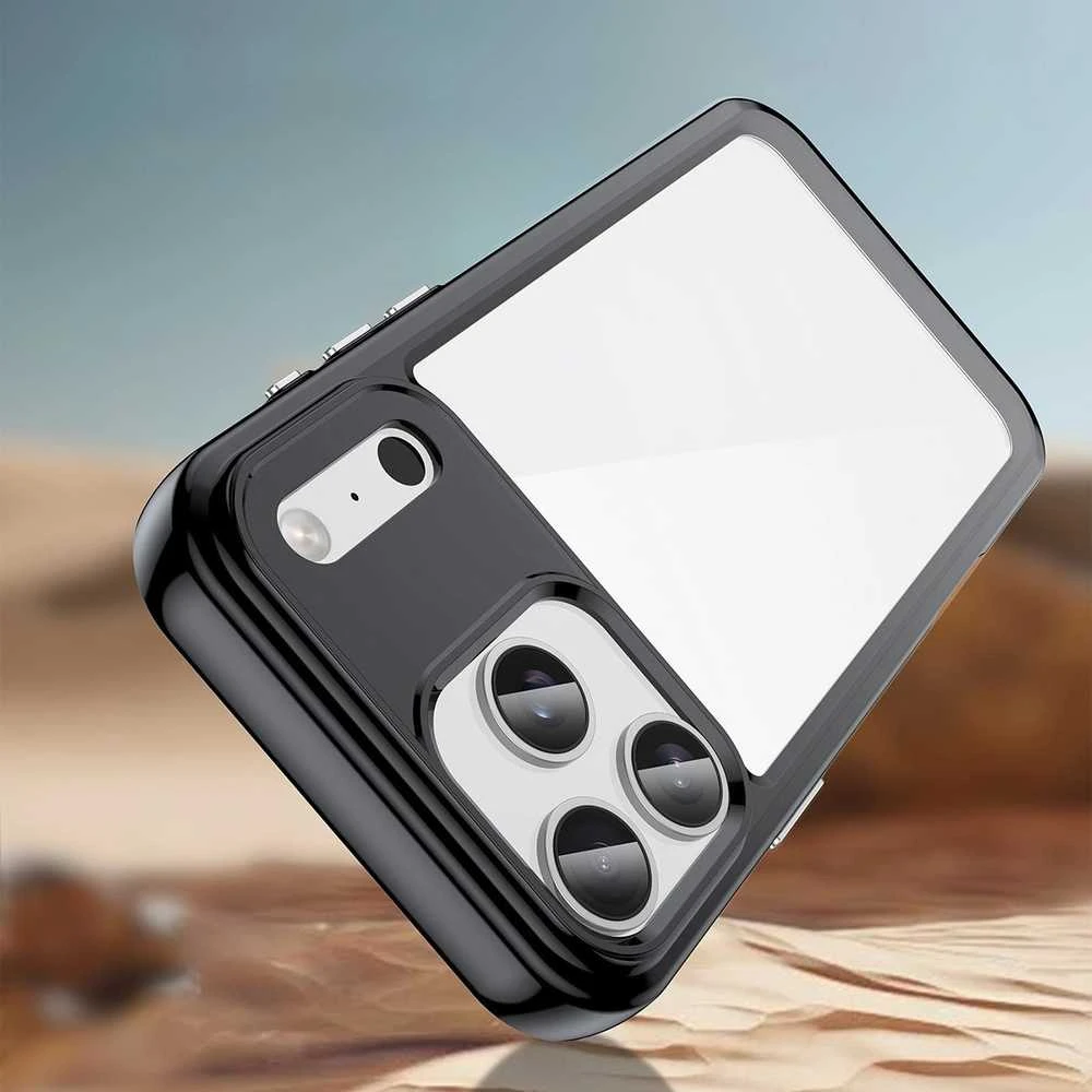 Hurtel Dėklas Outer Space skirtas Apple iPhone 17 Pro – juodos spalvos skaidrus