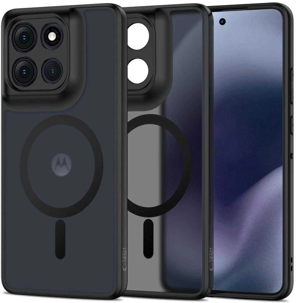 „Tech-Protect MagMat MagSafe“ dėklas, skirtas „Motorola Moto G86 5G“ – matiniai papuošalai