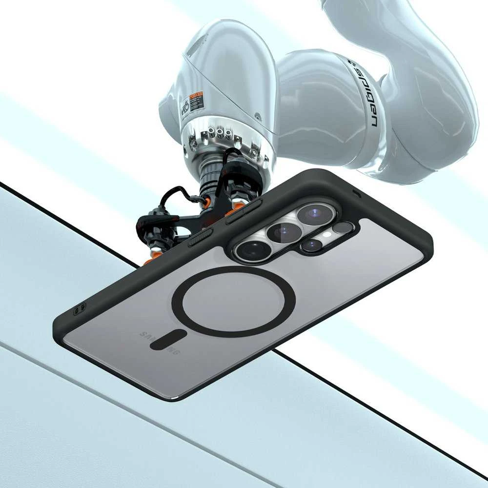 Spigen Ultra Hybrid Mag MagSafe dėklas skirtas Samsung Galaxy S26 Ultra – Clear Juodas
