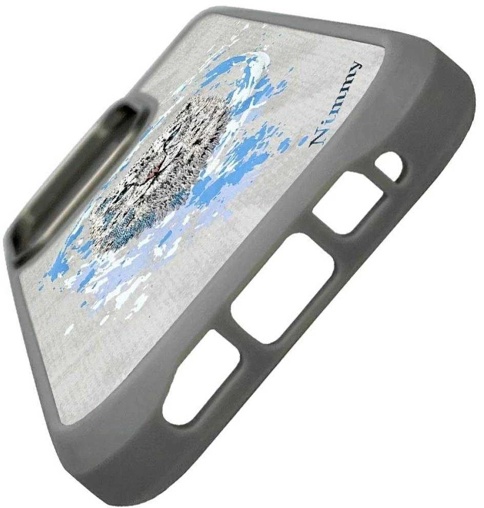 Nimmy Panther MagSafe dėklas Apple iPhone 16 Pro light pilkos spalvos