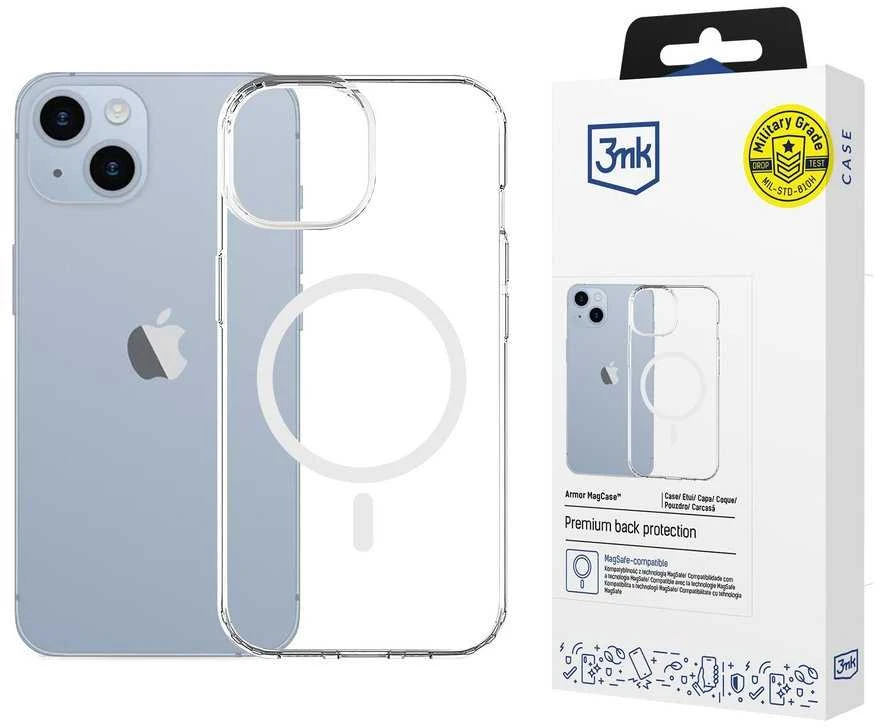Nezatříděno 3Mk apsaugantis 3mk šarvuotas dėklas iPhone 14 Plus - skaidrus