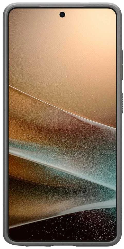 Spigen Liquid Air Mag MagSafe dėklas skirtas Samsung Galaxy S26 Ultra – pilkos spalvos