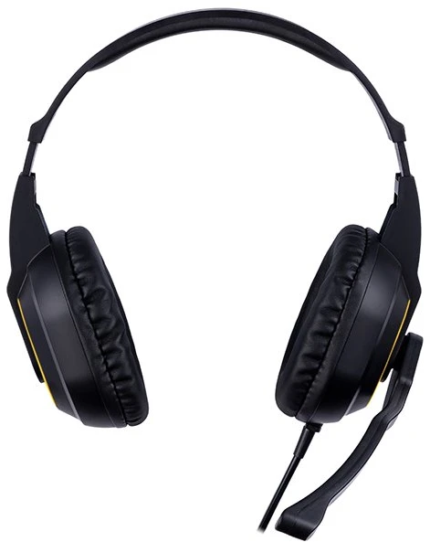 Tracer Gaming Zone Radian RGB Flow ausinės žaidimams, Juodos
