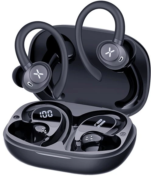 Ausinės Tracer T11 Sport TWS juoda