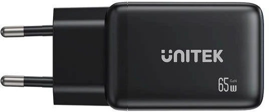 UNITEK P1130ABK01-EU universalus mobiliojo įrenginio įkroviklis, juodas, greitasis AC įkrovimas, skirta naudoti patalpose