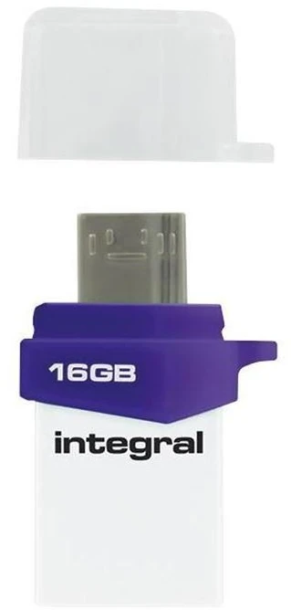 USB atmintinė Integral Micro Fusion 16 GB