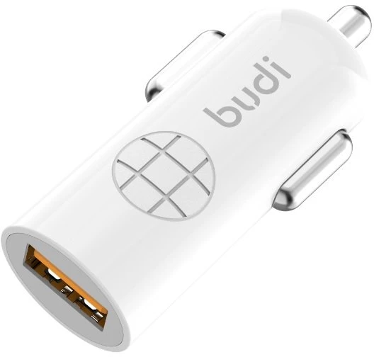 Dėklas Budi - 1 USB automobilinis įkroviklis su LED indicator