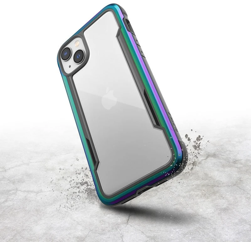 Dėklas X-Doria Raptic Shield iPhone 14 Plus, irizuojantis