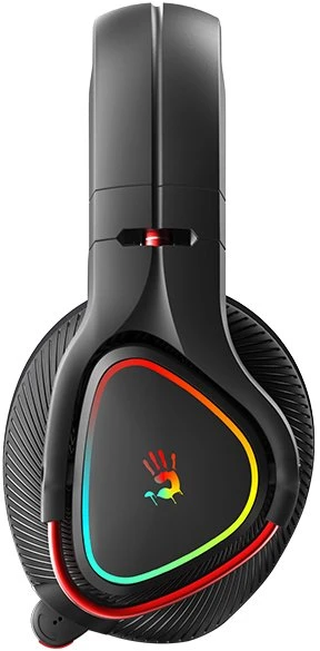 Ausinės A4Tech Bloody MR710 BT5.3+2.4G+su laidu juoda