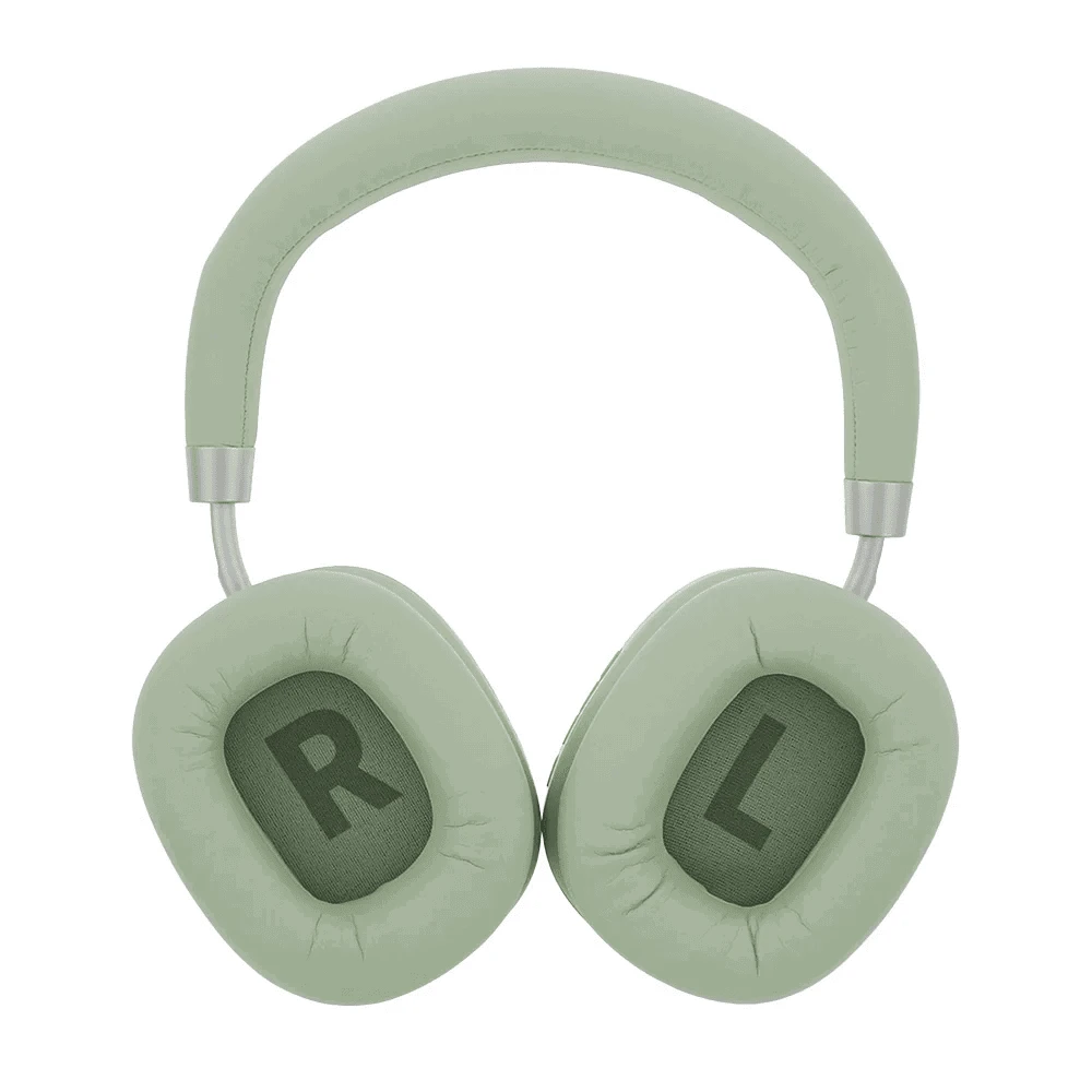 Dėklas Žalios Bluetooth ausinės per ausis su ANC