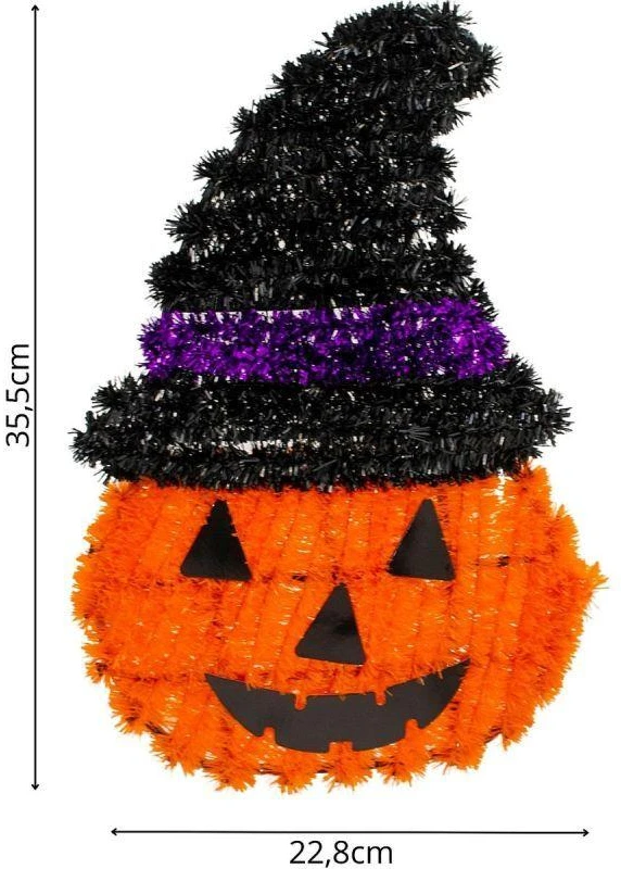 Christmas Decoration dekoratyvinė moliūgų figūra helovinui 35 cm