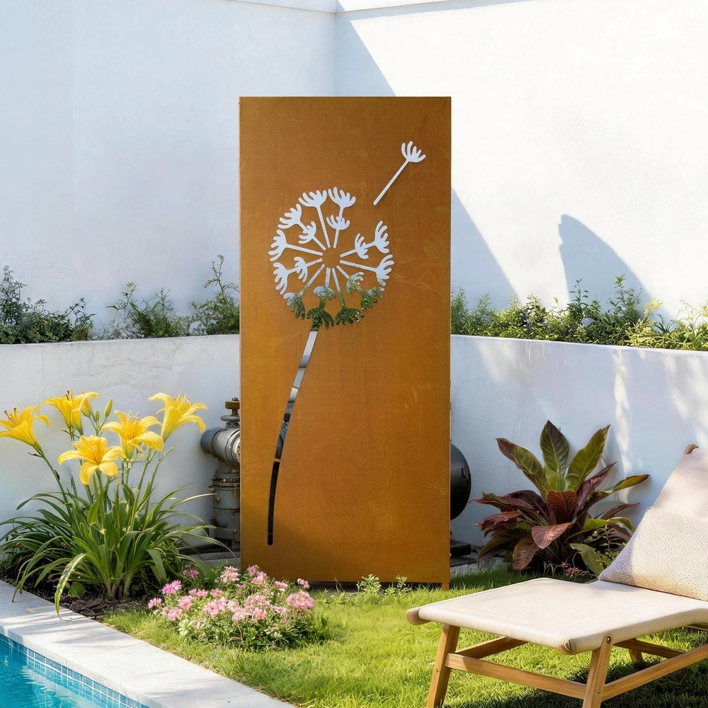 VEVOR Metalinė privatumo tvora 61 x 160 cm