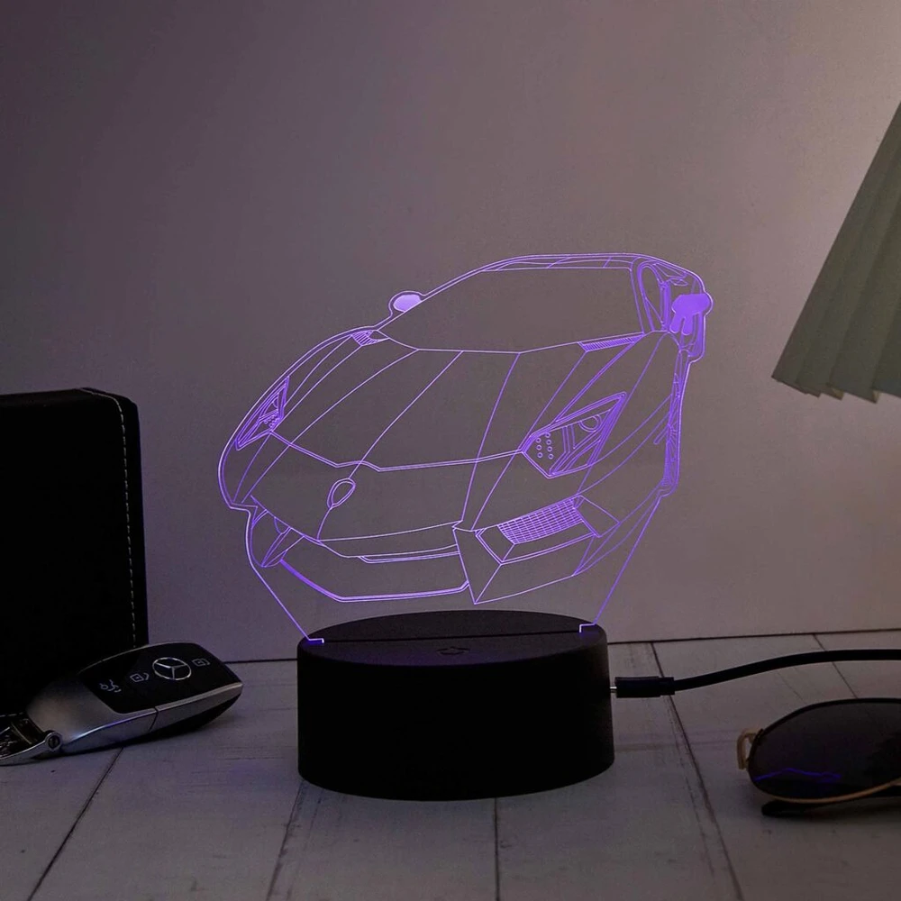 Dekoratyvinis LED šviestuvas su transporto priemonės motyvu Manta SNL120RGB