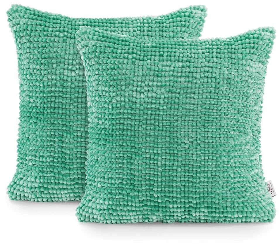 AmeliaHome Dekoratyvinis pagalvės užvalkalas turkio spalvos AH BATI 45 x 45 cm