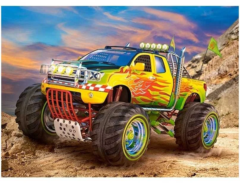 CASTORLAND dėlionė automobilis Monster Truck, 260d., B-27330-1