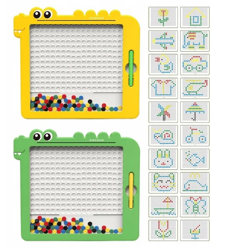Woopie magnetinė lenta vaikams Montessori Magpad dinozauras