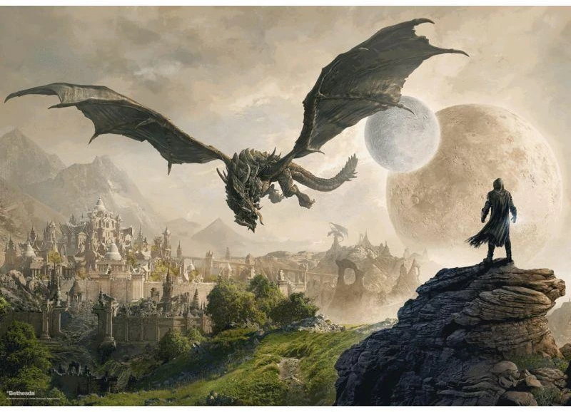 Good Loot Dėlionė 1000 vnt. - "The Elder Scrolls"