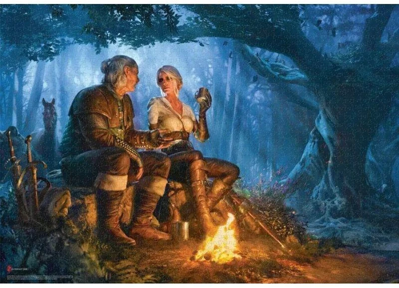 „Cenega“ dėlionė „Good Loot Gaming“ – „The Witcher: Journey of Ciri“, 1000 vnt.