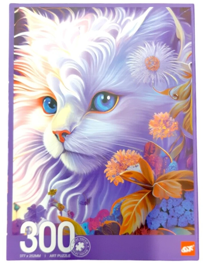 Dėlionė Jigsaw Puzzle Hand Painted Cat, 300 det
