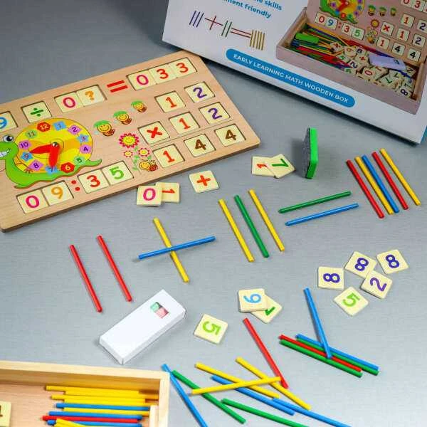 Matematikos mokymosi rinkinys su priedais