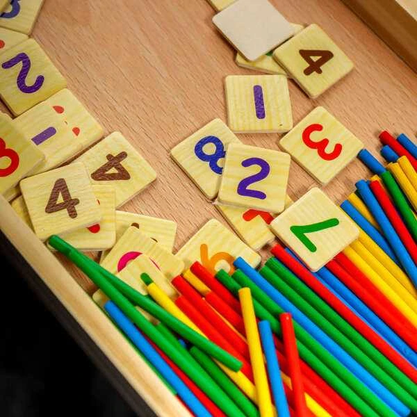 Matematikos mokymosi rinkinys su priedais
