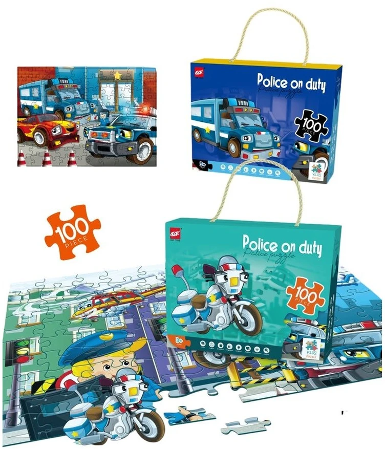 Dėlionė Puzzle Police On Duty, 100 det