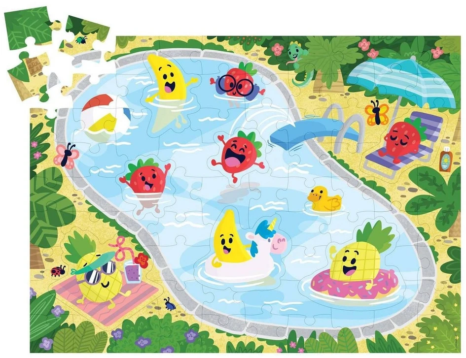 Dėlionė „Scratch and Sniff: Fruity Pool Party“