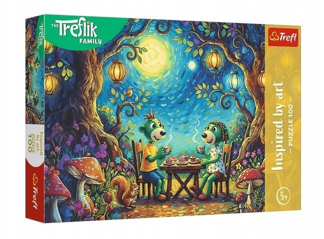 Trefl Dėlionė 100 vnt. - Susitikimas kavinėje