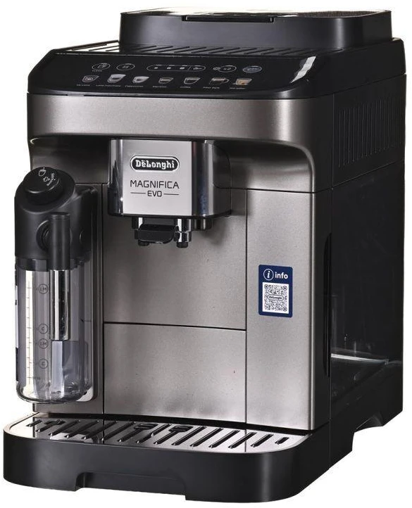 Kavos aparatas Espressomachine DeLonghi Magnifica EVO,titanium/juodas