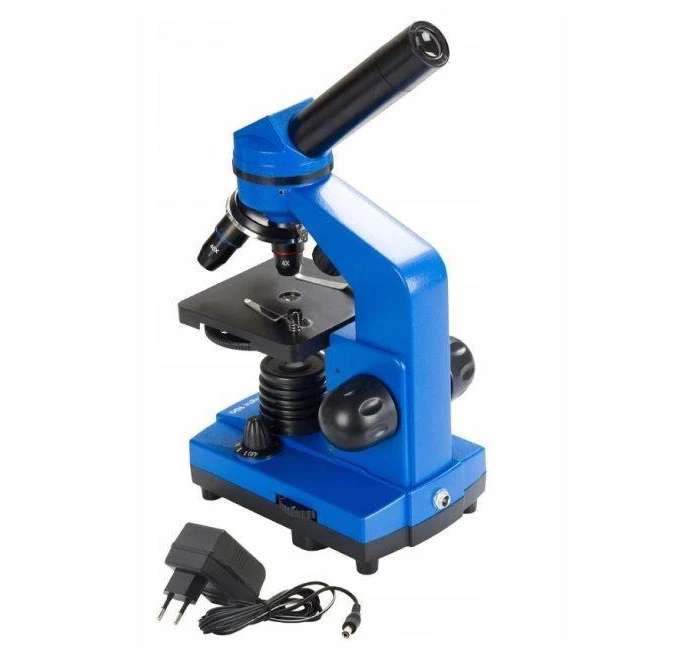 Delta Optical BioLight 100 mikroskopas (mėlynas)