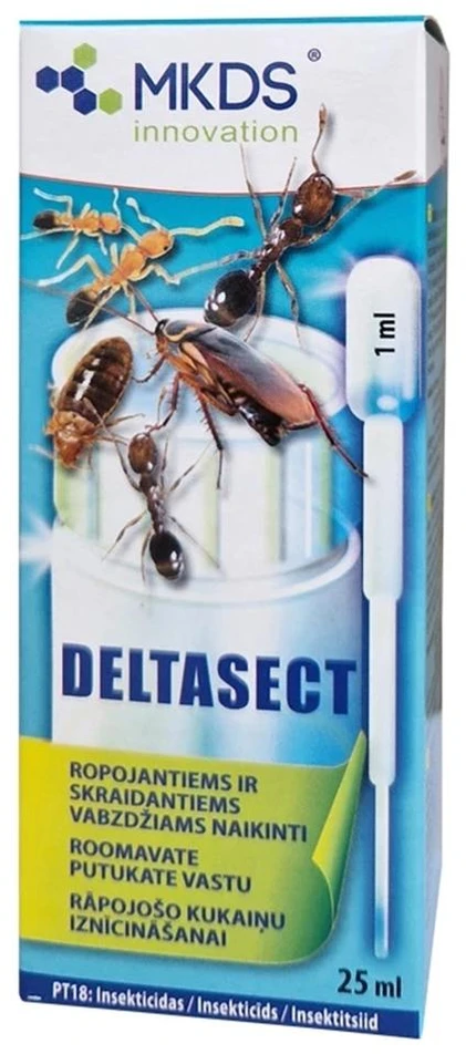 Deltasect biocidas-insekticidas, 25 ml