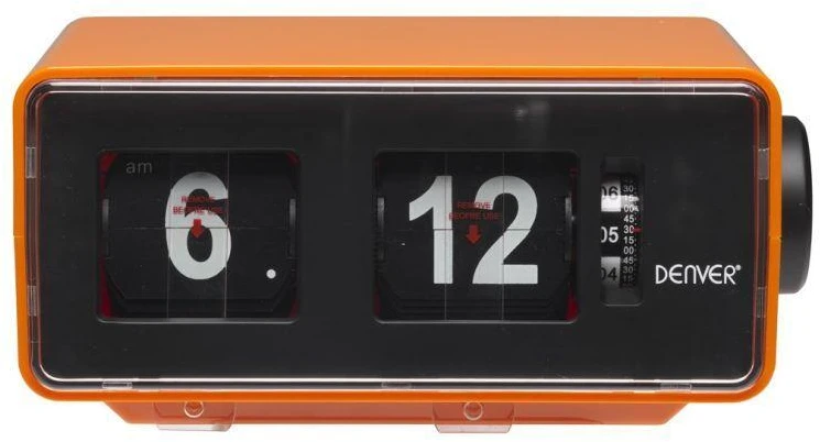 Denver CR-425 radijo imtuvas Laikrodis Analoginis ir skaitmeninis Oranžinė