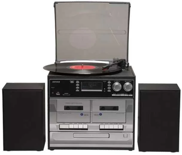 Muzikinis centras Denver MRD-166 mini stereo sistema su patefonu ir DAB+/FM radiju