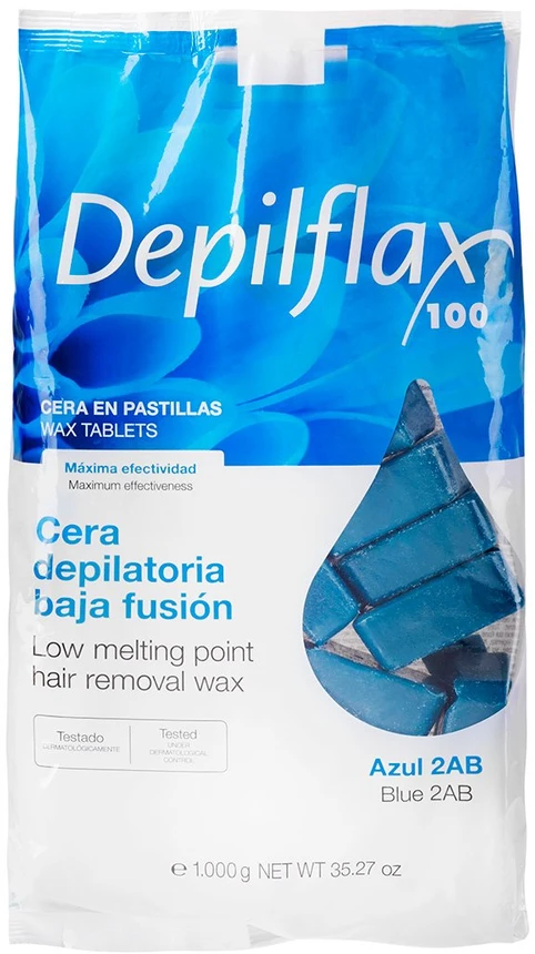 Activeshop Depiliacijos vaškas Depilflax Hard Azulen, 1kg