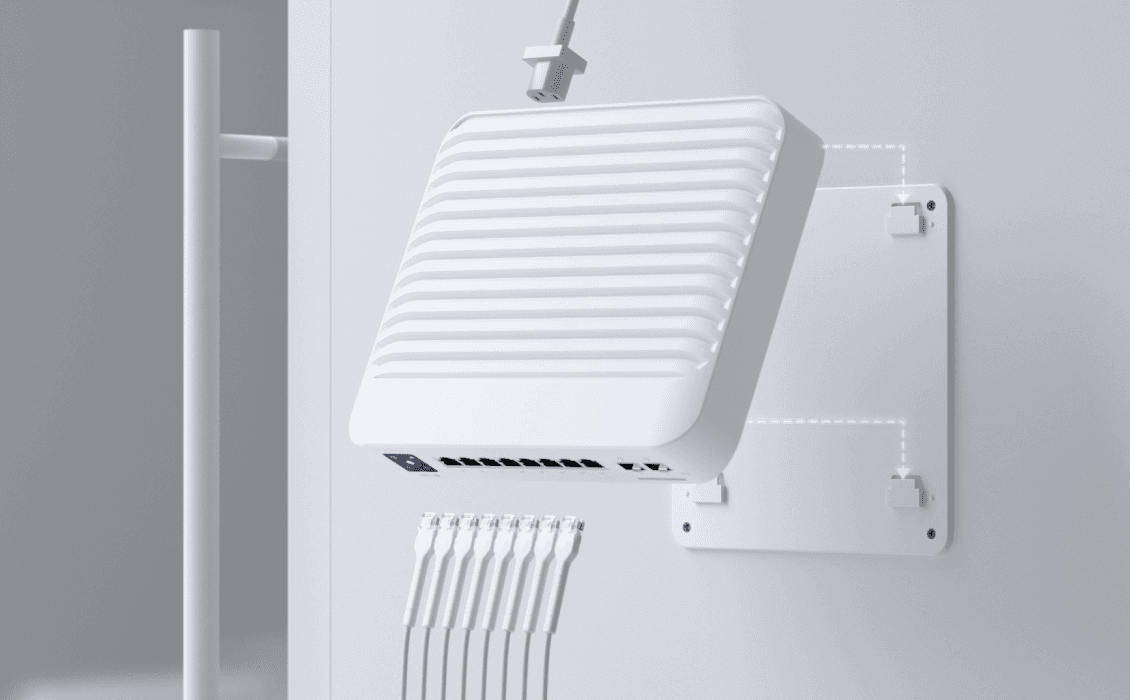 Maršrutizatorius 10 prievadų komutatorius Ubiquiti Unifi USW-Pro-8-POE-EU aprašymas - Prekės nuotrauka