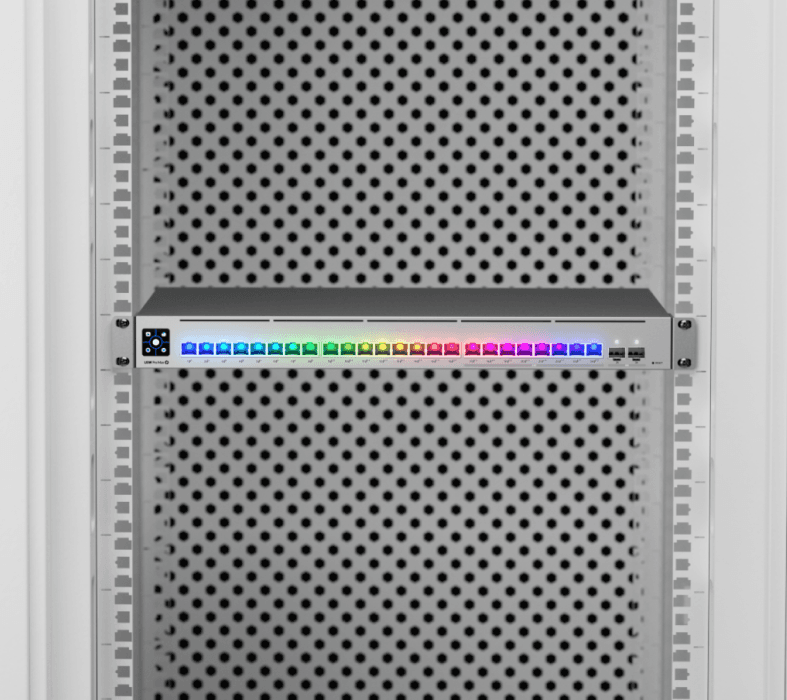 Maršrutizatorius 24 prievadų komutatorius Ubiquiti Unifi USW-Pro-Max-24-PoE-EU aprašymas - Prekės nuotrauka
