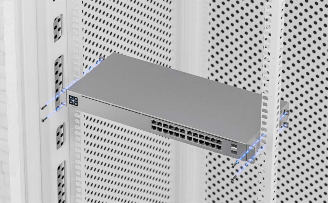 Maršrutizatorius 26 prievadų komutatorius Ubiquiti Unifi USW-24-POE-EU aprašymas - Prekės nuotrauka