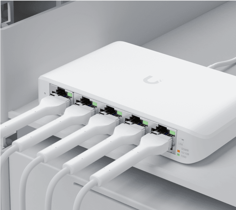 Maršrutizatorius Komutatorius Ubiquiti USW-Flex-Mini-EU 5 aprašymas - Prekės nuotrauka