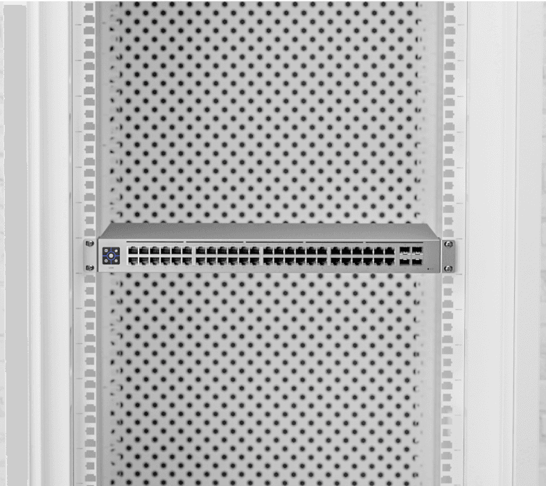 Maršrutizatorius 52 prievadų, 48 PoE prievadų komutatorius Ubiquiti Unifi USW-48-PoE aprašymas - Prekės nuotrauka