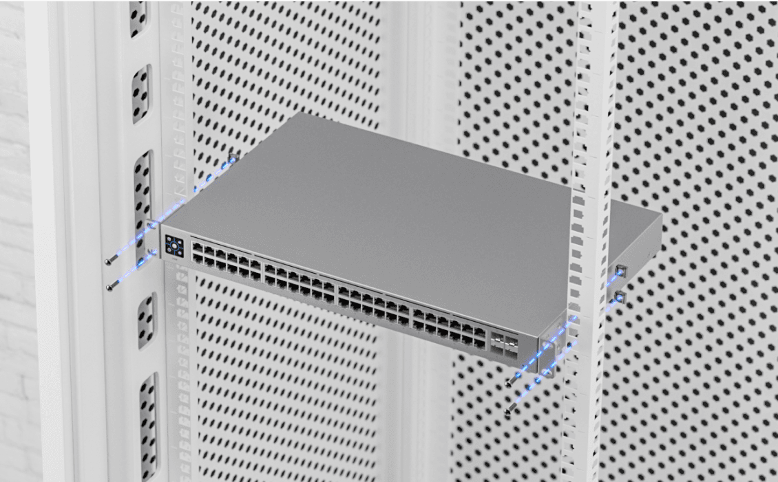 Maršrutizatorius 52 prievadų, 48 PoE prievadų komutatorius Ubiquiti Unifi USW-48-PoE aprašymas - Prekės nuotrauka